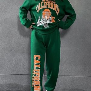 Brand new sweat suit set